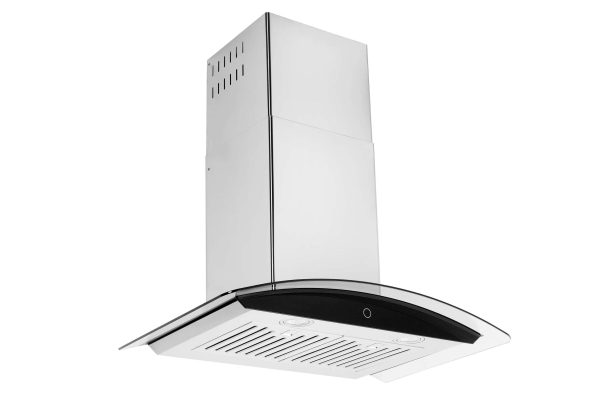 Hauslane Chef 30-in 450-CFM Convertible Stainless Steel Wall-Mounted Range Hood