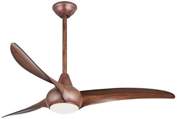 Minka Aire Light Wave Koa Indoor LED Ceiling Fan 52  with Remote