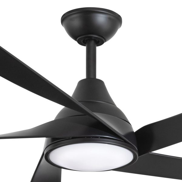 Minka Aire 56  Transonic Coal Indoor LED Ceiling Fan with Remote