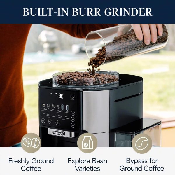 Stainless TrueBrew Automatic Coffee Maker with Bean Extract Technology
