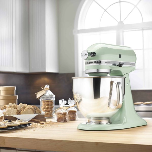 Artisan Series 5 Quart Tilt Head Stand Mixer with Pouring Shield KSM150PS, Pistachio