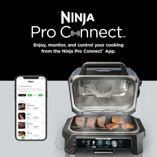 Woodfire Pro Connect XL Grill   Smoker (Wi-Fi) | Smart Control   Smoke Flavor
