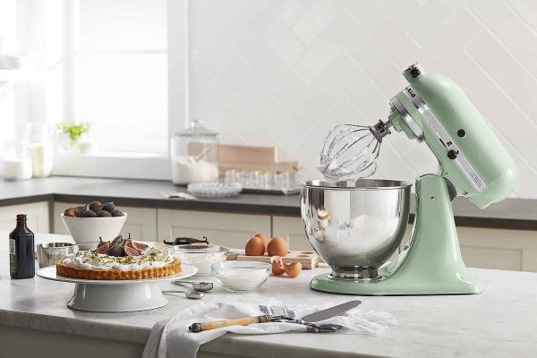 Artisan Series 5 Quart Tilt Head Stand Mixer with Pouring Shield KSM150PS, Pistachio