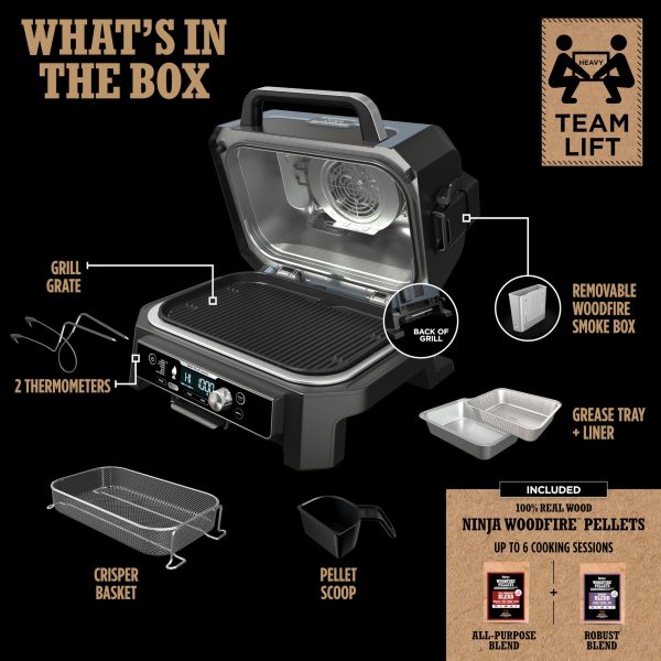 Woodfire Pro Connect XL Grill   Smoker (Wi-Fi) | Smart Control   Smoke Flavor