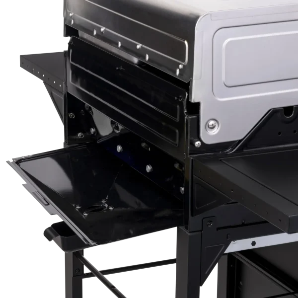 Charbroil Performance Series 4-Burner Propane Gas Grill Cart with Side Burner