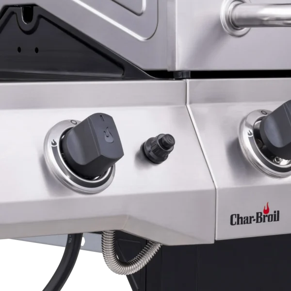 Charbroil Performance Series 4-Burner Propane Gas Grill Cart with Side Burner
