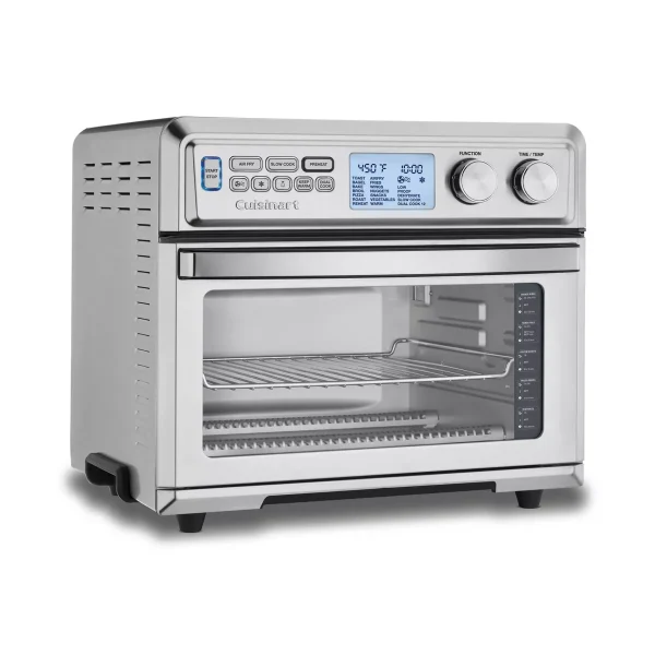 Digital Air Fryer Toaster Oven   Stainless Steel   TOA-95