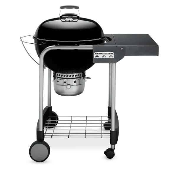 Performer Black Charcoal Grill | Gourmet BBQ System, Easy Cleaning