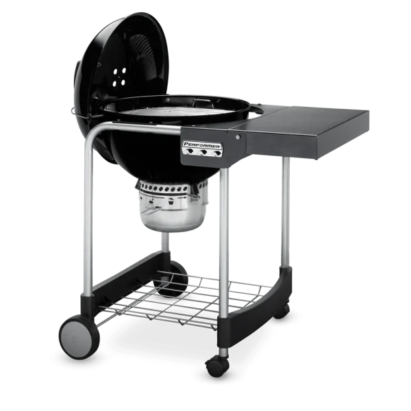 Performer Black Charcoal Grill | Gourmet BBQ System, Easy Cleaning