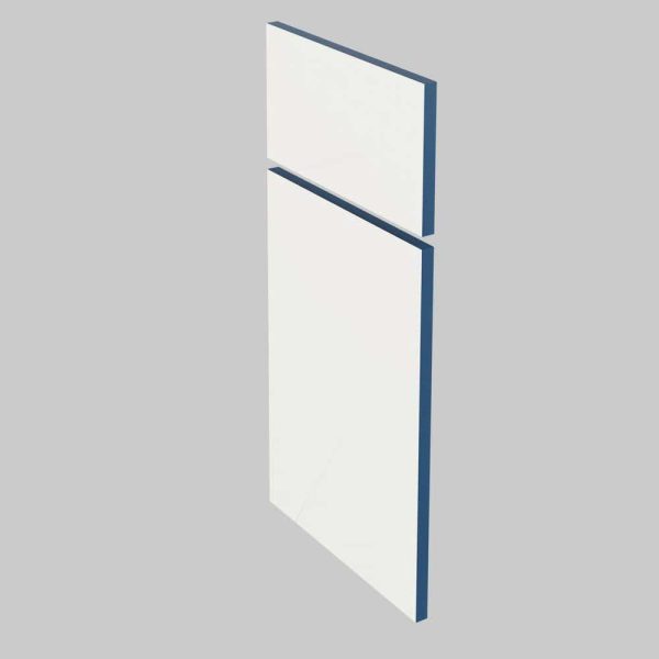 MILL S PRIDE Richmond Valencia Blue Plywood Shaker Ready to Assemble Base Kitchen Cabinet Soft Close 36 in W x 24 in D x 34.5 in H
