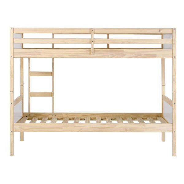 Alaterre Furniture  MOD White Twin Over Twin Bunk Bed