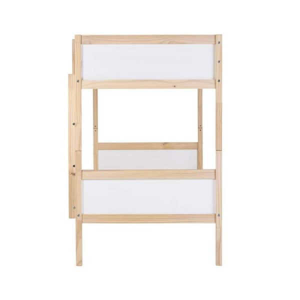 Alaterre Furniture  MOD White Twin Over Twin Bunk Bed