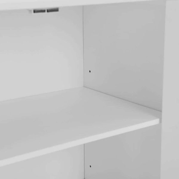 CROSLEY FURNITURE Bartlett White Tall Food Pantry