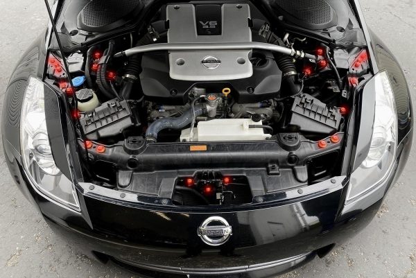 Nissan 350z 2003-2008 Billet Dress Up Hardware Kit
