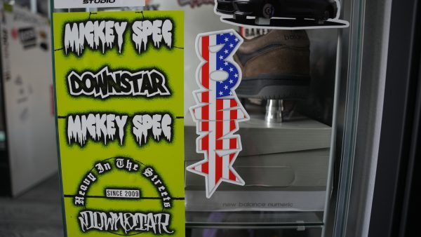 Downstar American Flag Sticker