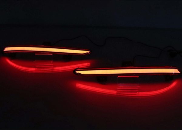 V1 Reflectors Lights Smoked for 2018-2022 Honda Accord