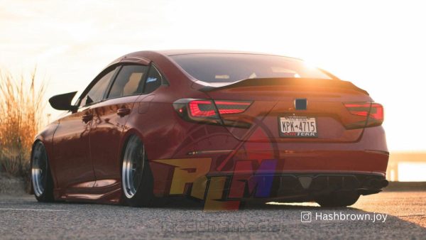 2018-2022 Honda Accord Duckbill High Kick Trunk Spoiler Gloss Black