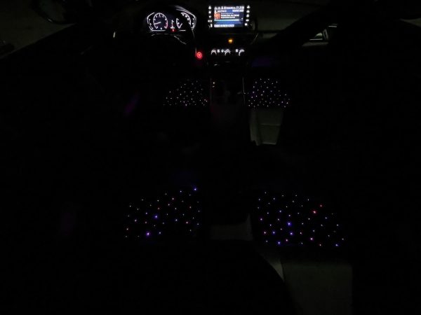 Starlight Fiber Optic Car Floor Mats