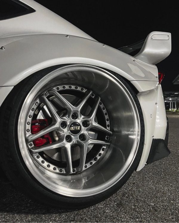Titanium Small Fender Flare Hardware