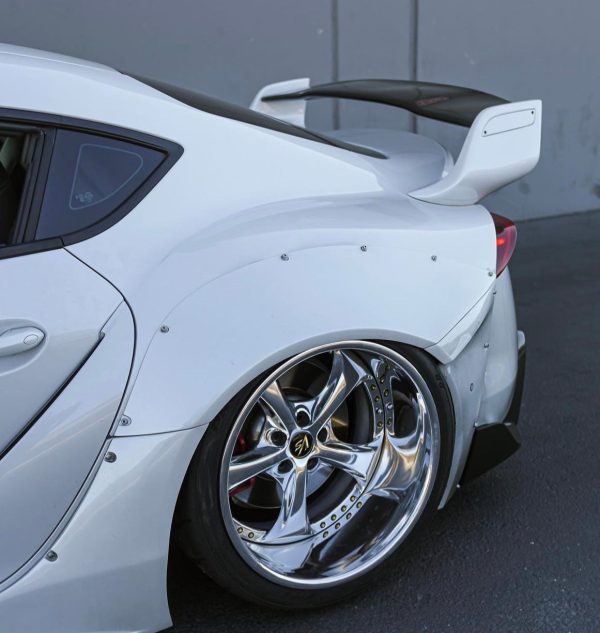 Titanium Small Fender Flare Hardware