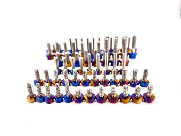 Titanium Honda Engine Billet Dress Up Hardware Kit (B/D/H//K)