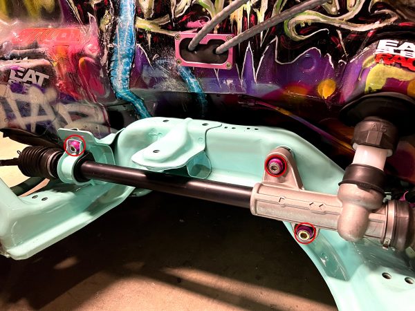 Honda Rack To Subframe Billet Dress Up Hardware