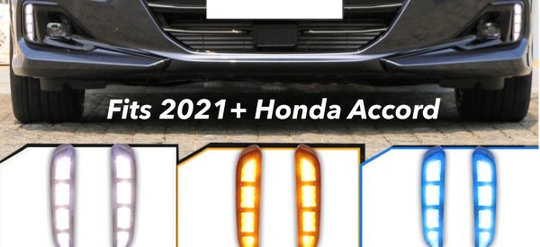 2021-2022 Honda Accord Sequential Fog Lights LED